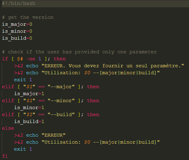Script bash