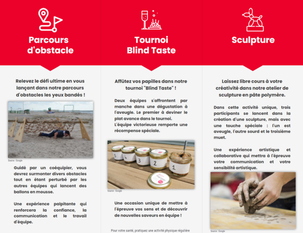Extrait du flyer